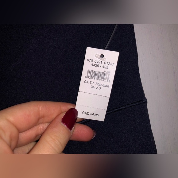 BNWT Aerie Navy 7/8 High Rise Leggings - XS - Picture 8 of 15